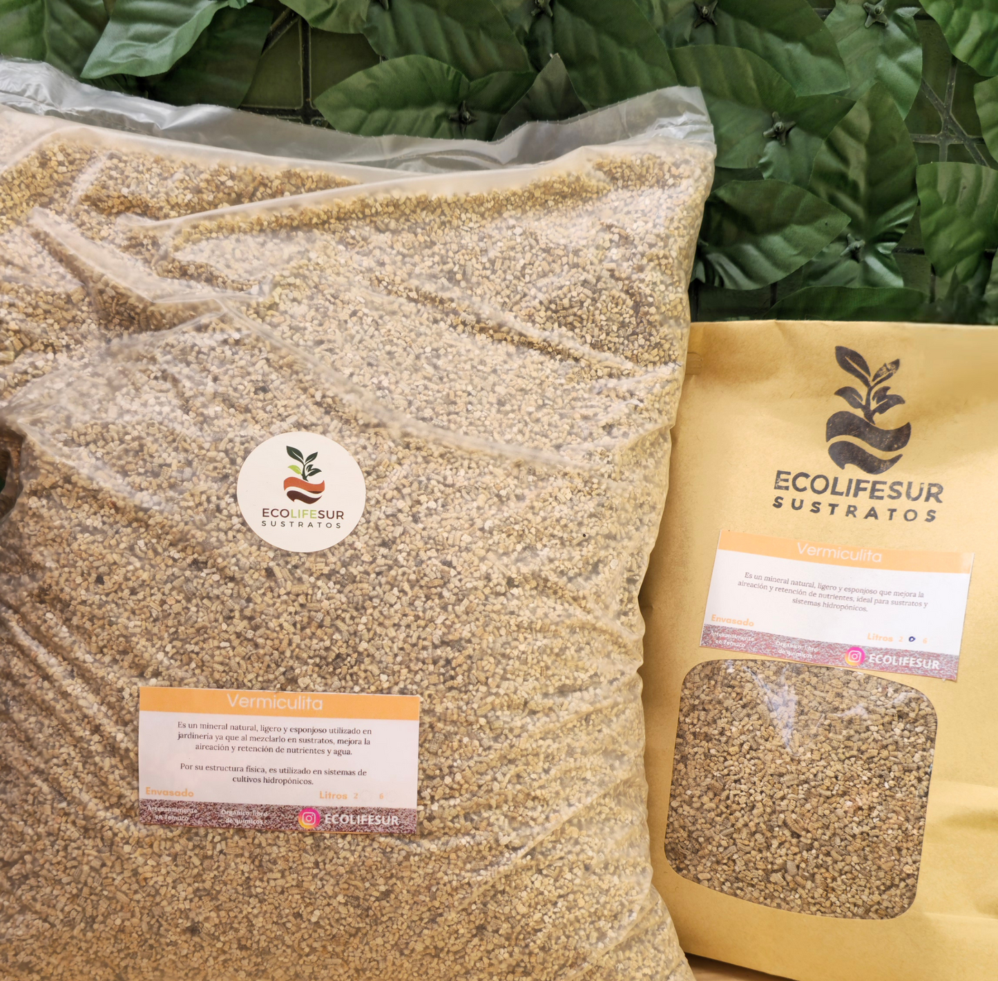 VERMICULITA – Guardiana de humedad y nutrientes 🟡